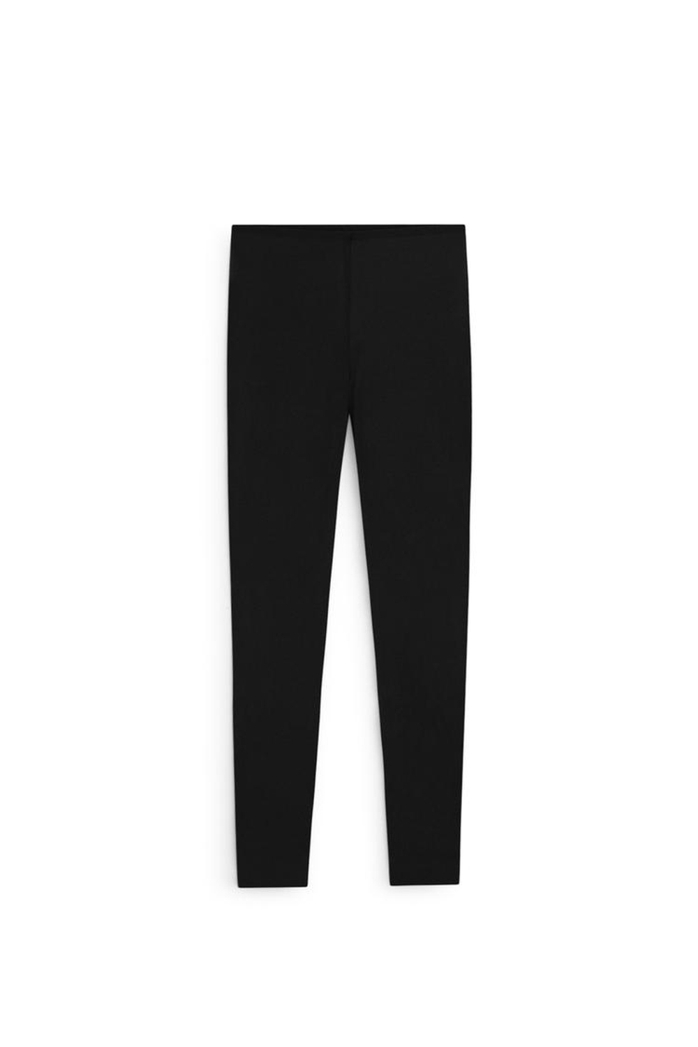 Massimo Dutti Легинсы из 100% шелка - Limited Edition, черный