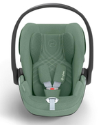 Коляска 3 в 1 Cybex Priam IV Rosegold complete и автокресло Cloud T i-Size Leaf Green Plus Mirage Grey