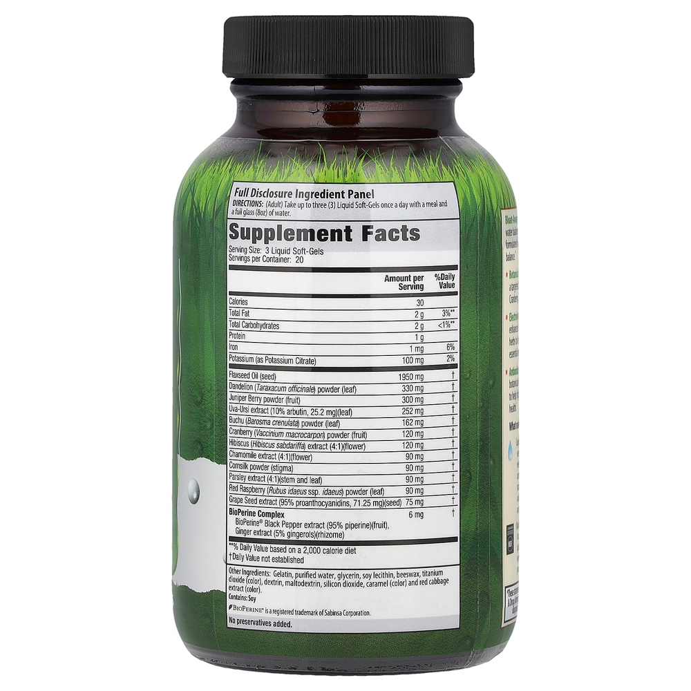 Irwin Naturals, Bloat-Away®, 60 желатиновых капсул