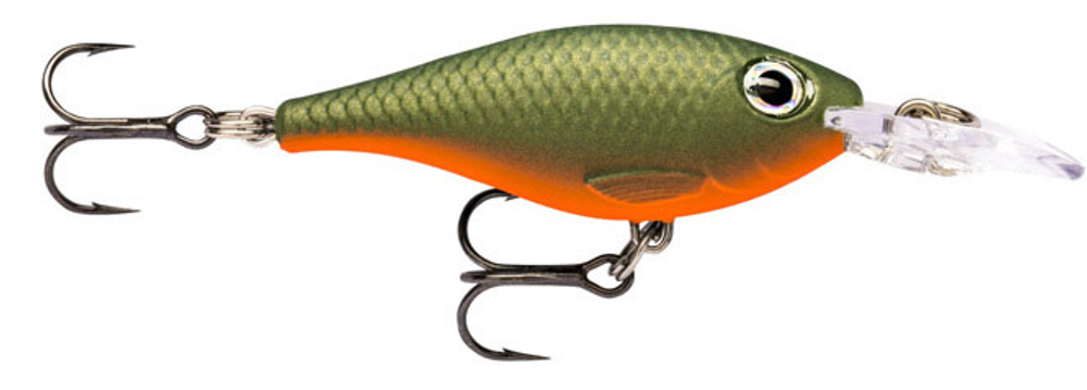 Воблер Ultra Light Shad 04 4см 3гр цвет FT медленно тонущий
