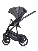 Коляска  PACCO (3 в 1) (RIKO BASIC) 04 Carbon (темно-серый-черный)