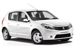 Порог Renault Sandero 2009-2013 (1мм)