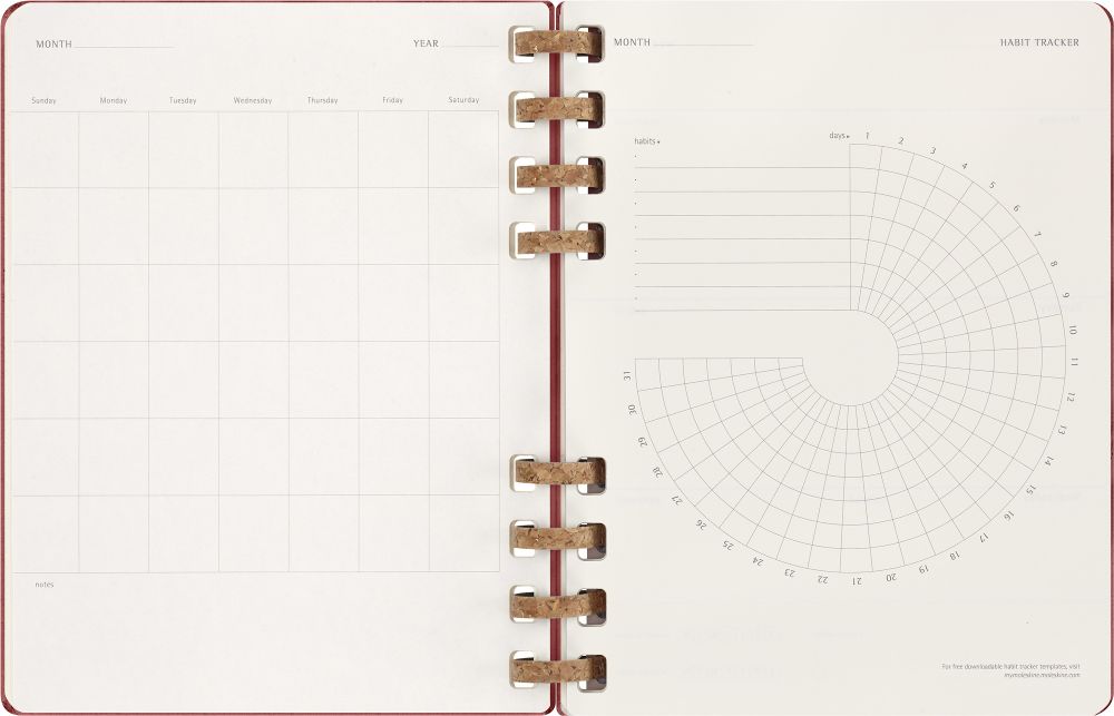 Еженедельник Moleskine SPIRAL (DHUNDSPF3212MWH4) 7