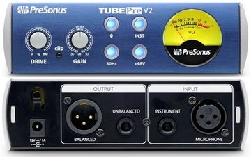 PreSonus TubePre V2 ламповый предусилитель для микрофонов