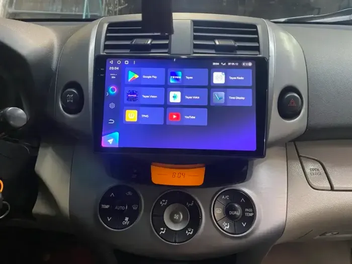 Магнитола для Toyota RAV4 30 2005-2012, Vanguard - Kuberg DUDU7 OL-9688 QLed+2K, Android 13, Быстрейшая, UIS7870 (DUDU7), CarPlay, SIM-слот