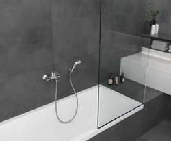 Смеситель для ванны Hansgrohe Vernis Shape однорычажный, внешнего монтажа 71450000