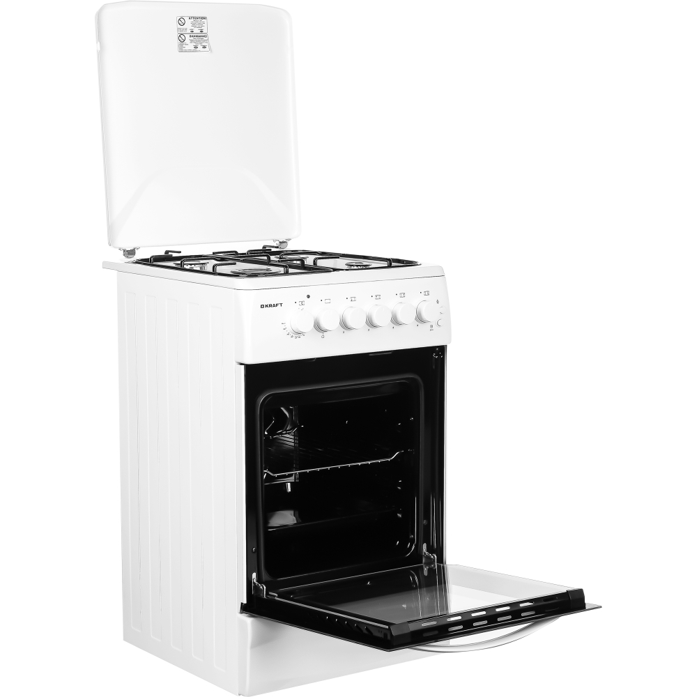 Плита газовая KRAFT KF-FSK5407AEW