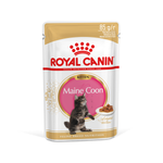 Влажный корм Royal Canin Maine Coon Kitten для котят породы Мейн-Кун, в соусе, 28 x 85 г
