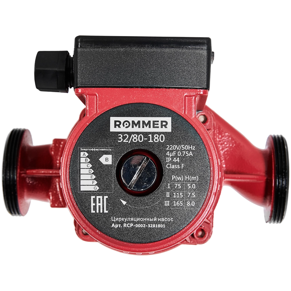 Циркуляционный насос Rommer 32/80-180