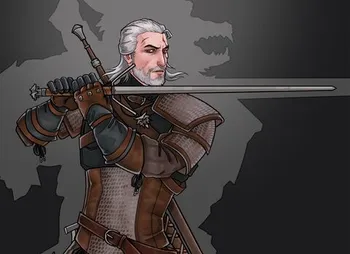 Открытка «Witcher: Geralt»