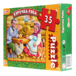 Макси-пазл 35эл. "Курочка Ряба" 4680107932624 (Умные игры)