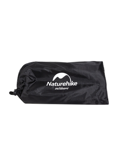 Стул складной Naturehike из алюминия, черный (NH17Z012-L)
