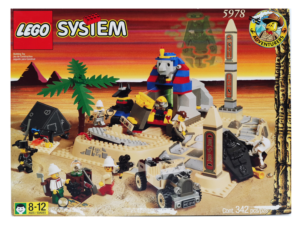 Конструктор Приключения LEGO 5978 Секретный сюрприз Сфинкса