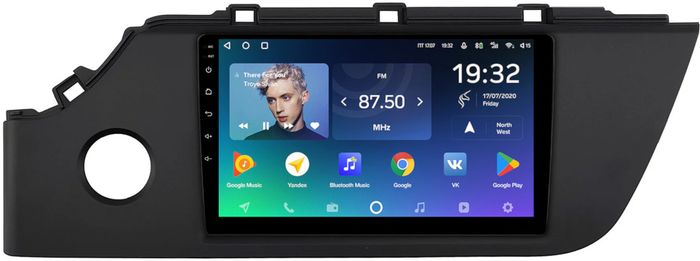 Магнитола для KIA Rio 4, Rio X 2020-2022, Solaris KRS/KRX 2024+ - Teyes CC2 PLUS монитор 9" QLED, Android 10, Быстрая, SIM-слот
