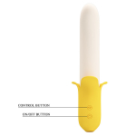 Силиконовый вибратор 19,5см Pretty Love Banana Geek BI-014957