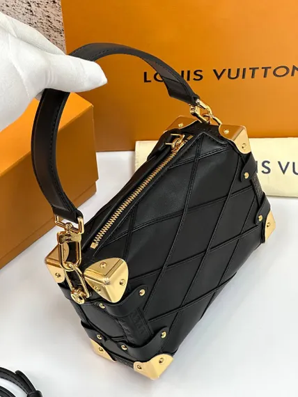 Сумка Louis Vuitton Side Trunk PM черный