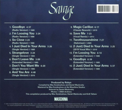 Savage — Goodbye: The Singles 1988-2019 (CD)