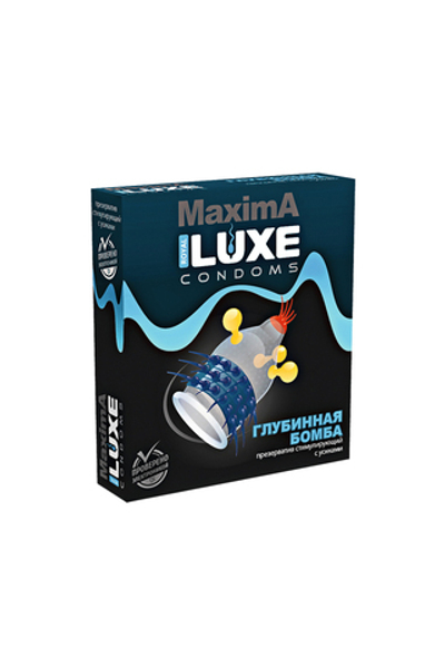 Презерватив Luxe Глубинная Бомба 1 шт