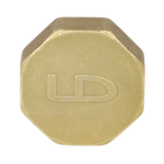 Заглушка латунь Ду 15 (1/2") ВР LD LD.65.504.15