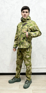 Тактический камуфляжный костюм softshell
