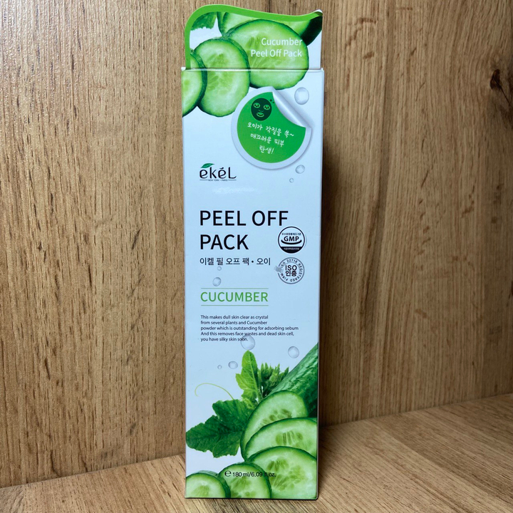 Маска-пленка для лица Ekel Peel Off Pack Cucumber с экстрактом огурца 180 мл