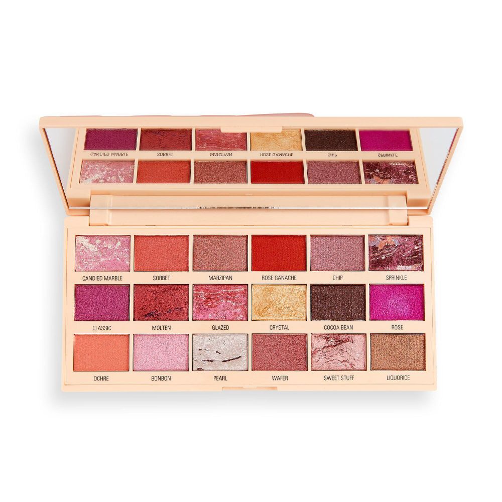 Палетка теней для век I Heart Revolution - Marble Rose Gold