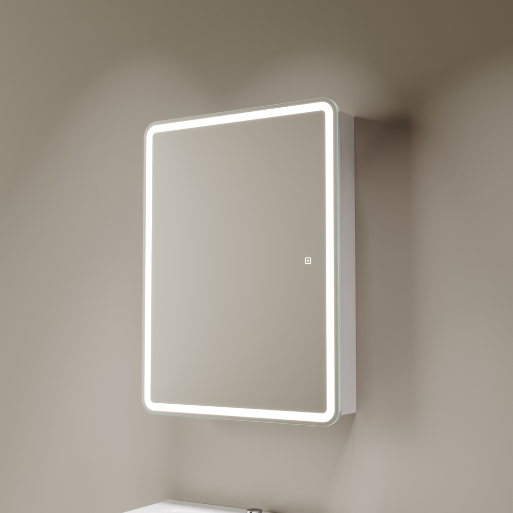 Зеркальный шкаф с LED подсветкой Sancos Diva 600х149х800, DIV600, арт. DIV600