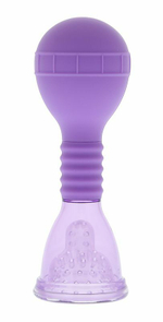 Фиолетовая помпа для клитора PREMIUM RANGE ADVANCED CLIT PUMP