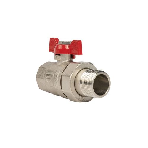Кран шаровый со сгоном 3/4" американка HLV