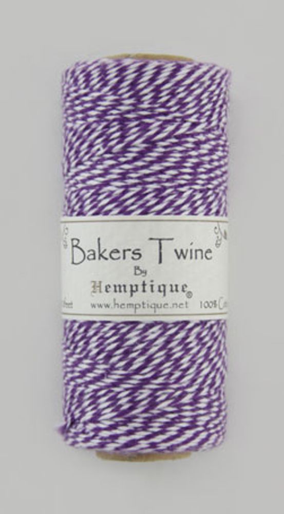 Шнур отделочный ⌀1.0 мм / 125 метров, 2х2 нити, 50г, Bakers Twine на катушке, BTS2PUR-W Шнур отделочный ⌀1.0 мм / 125 метров, 2х2 нити, 50г, Bakers Twine на катушке, BTS2PUR-W