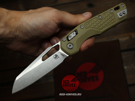 Нож MICROTECH MSI RAM-LOK - рук. песочный нейлон RK-506