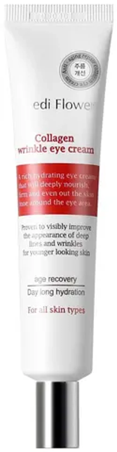 Medi Flower Eye Cream The Collagen Wrinkle Крем для глаз от морщин с коллагеном, 40 мл
