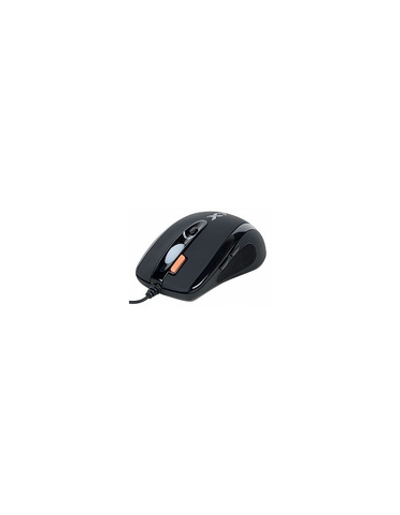 A-4Tech Мышь X(7)-710BK (черный) USB, 2000dpi, встр. память 16Кб, 1000ГЦ, 7 кнопок. [94397]