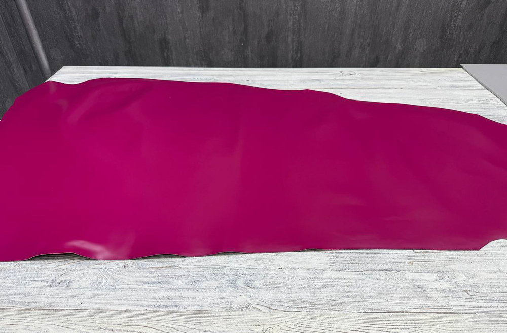 Болеро цв. Фуксия / Bolero Opaco Fuxia, толщ. 1,5-1,7 мм, натуральная кожа