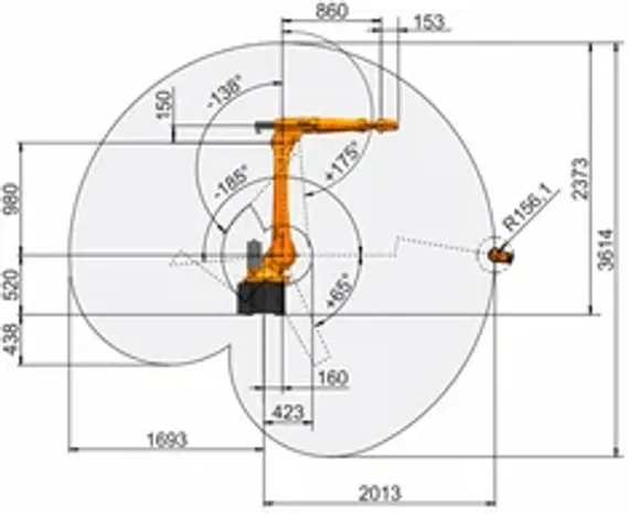 Промышленный робот KUKA KR IONTEC KR 20 R3100