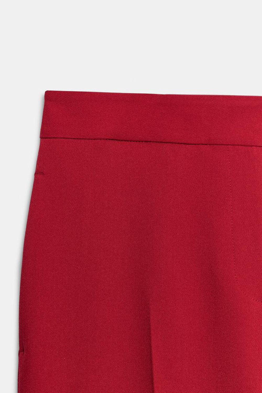 ZARA ШИРОКИЕ БРЮКИ, КРАСНЫЙ