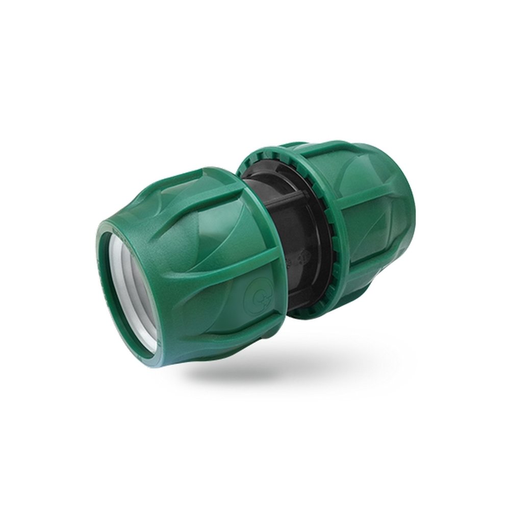 Муфта соединительная ПЭ 25х25 (обж.) POELSAN GREEN