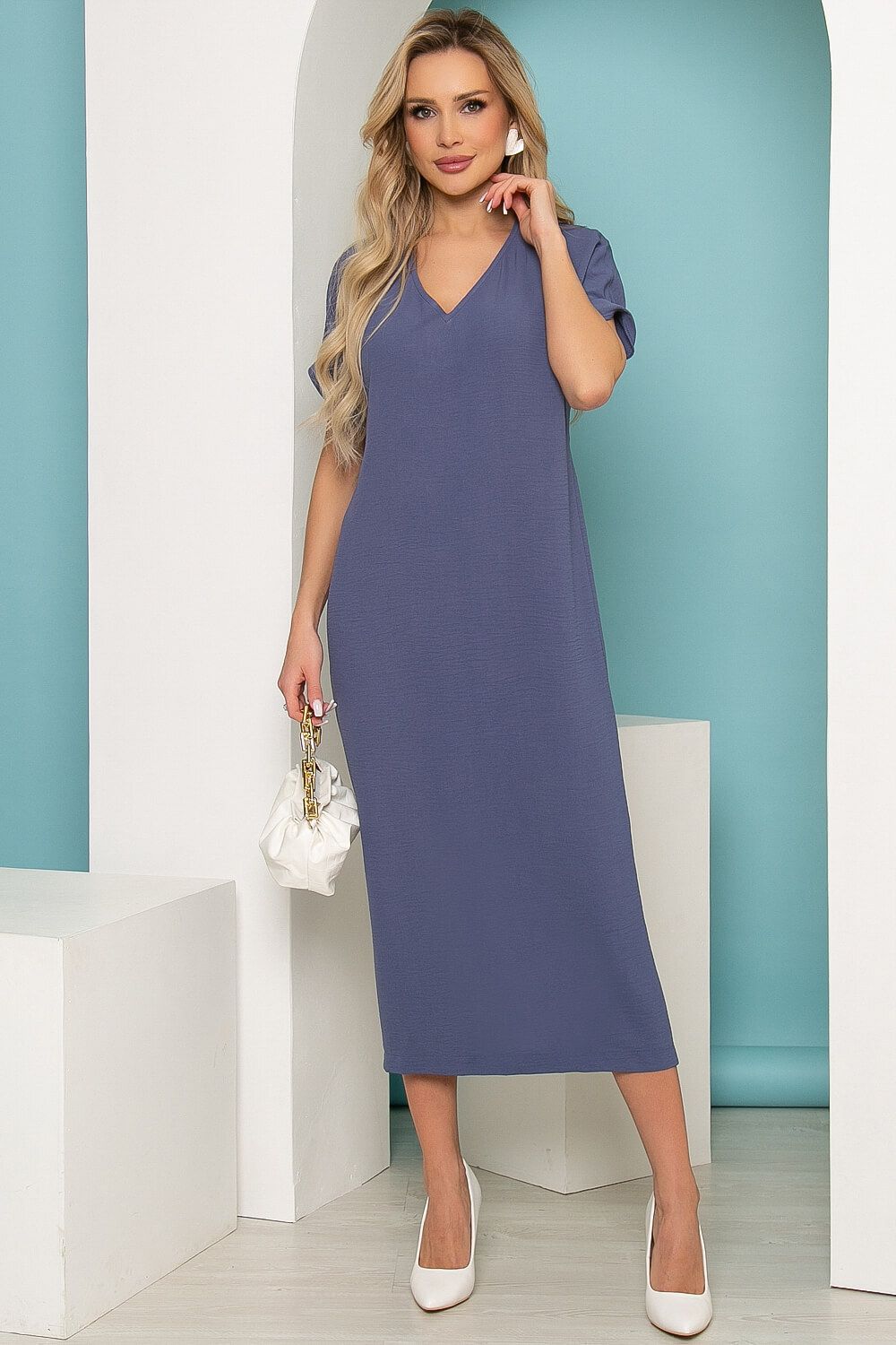 Платье "Герда" (грозовое небо) П3431 LT Collection