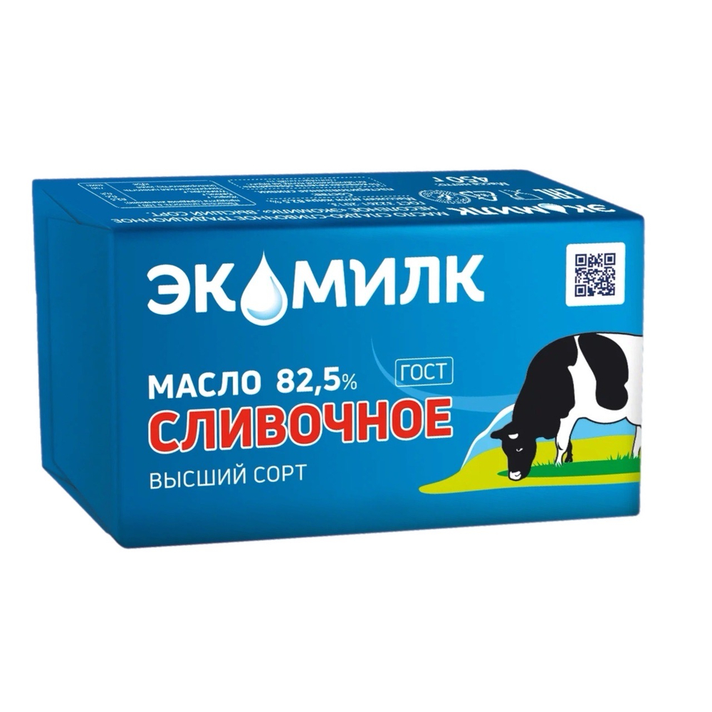 Сливочное масло 82.5% Экомилк