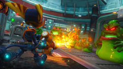 Ratchet & Clank (Хиты PlayStation) (диск для PS4, полностью на русском языке)