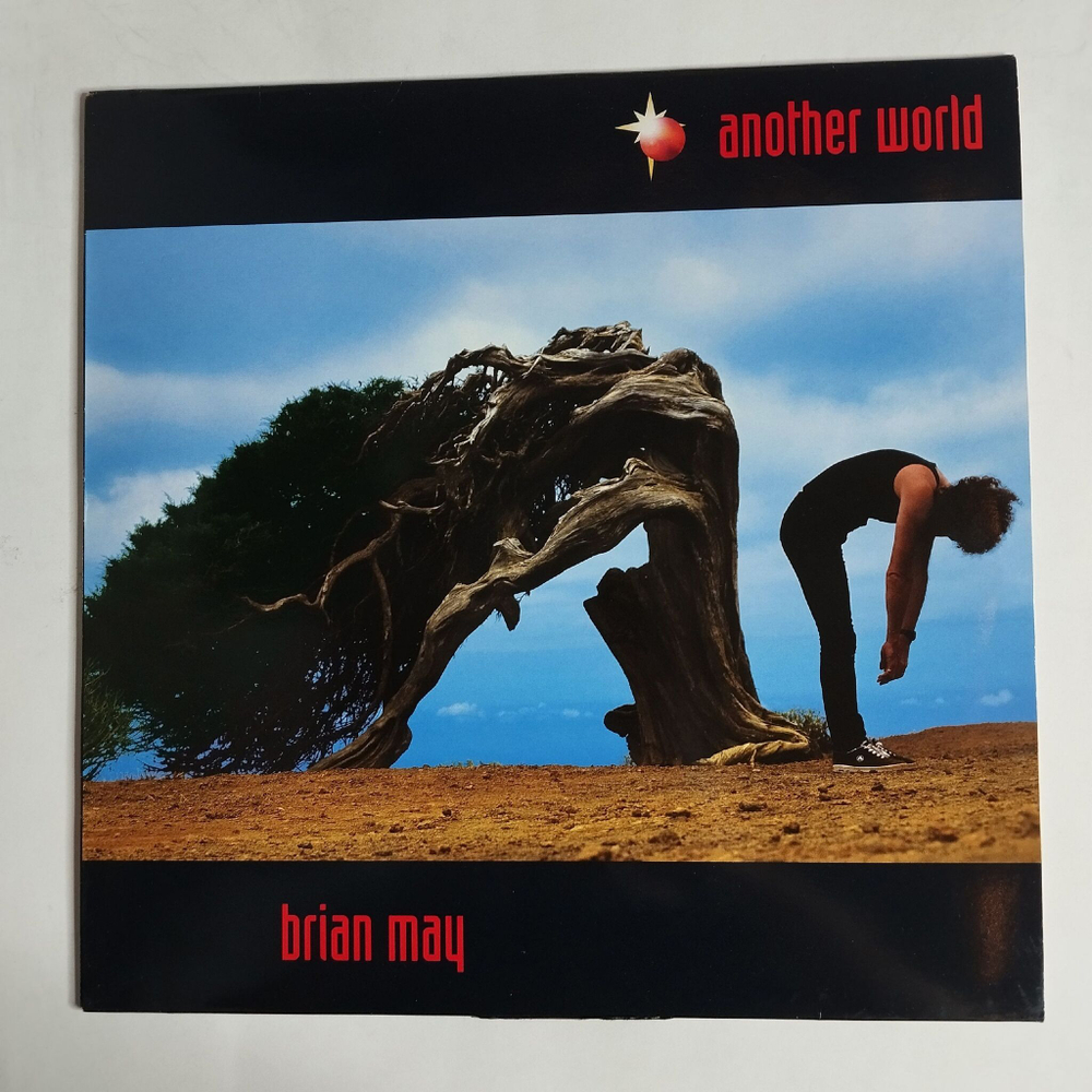 Винтажная виниловая пластинка LP Brian May Another World (UK 1998)