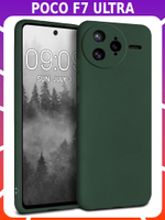 Мягкий Soft Touch чехол из силикона для POCO F7 ULTRA с бархатной подкладкой