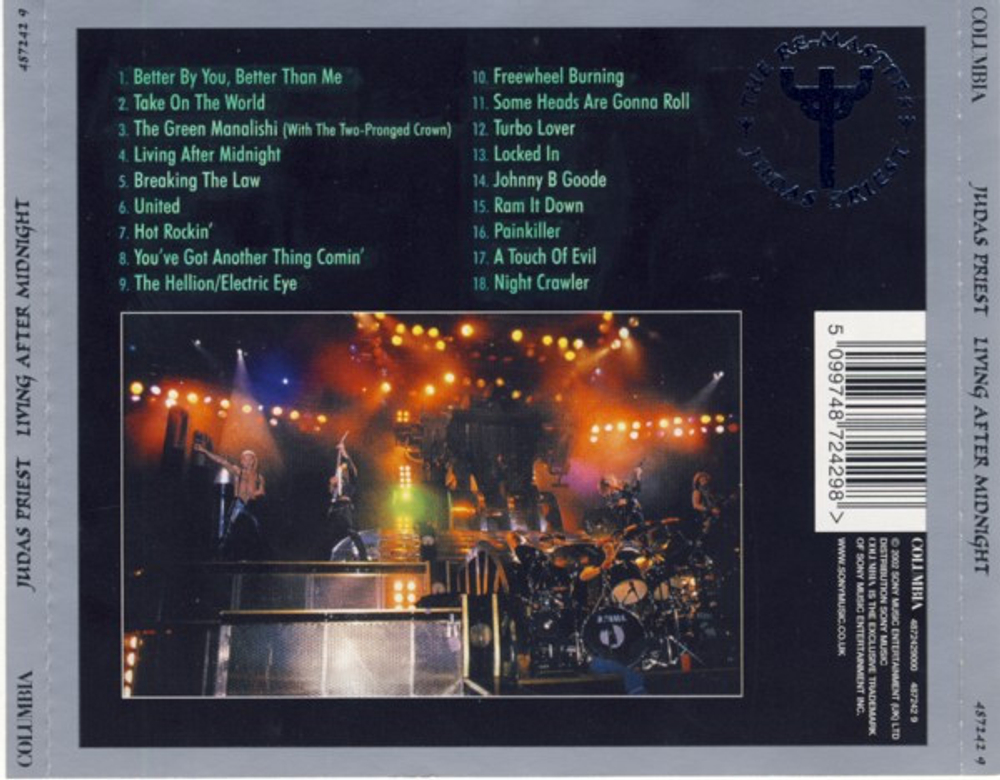 Judas Priest — Living After Midnight (CD)