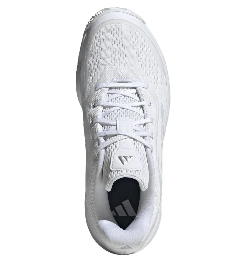Женские теннисные кроссовки Adidas Avaflash 2 - cloud white/cloud white/silver metallic
