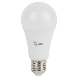 Лампа светодиодная ЭРА STD LED A60-17W-840-E27 17Вт груша нейтральный белый свет Е27 | Лампы cветодиодные Груша (A)