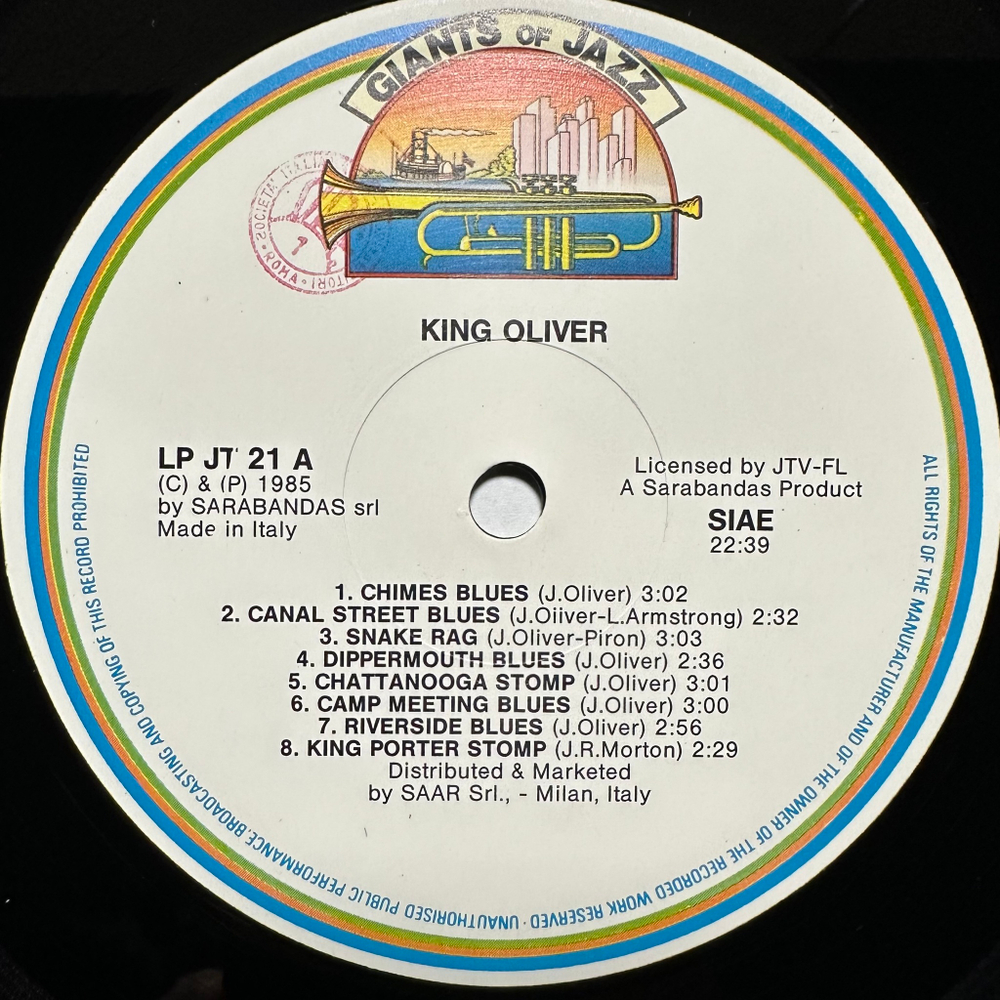 King Oliver - King Oliver (Италия 1985г.)