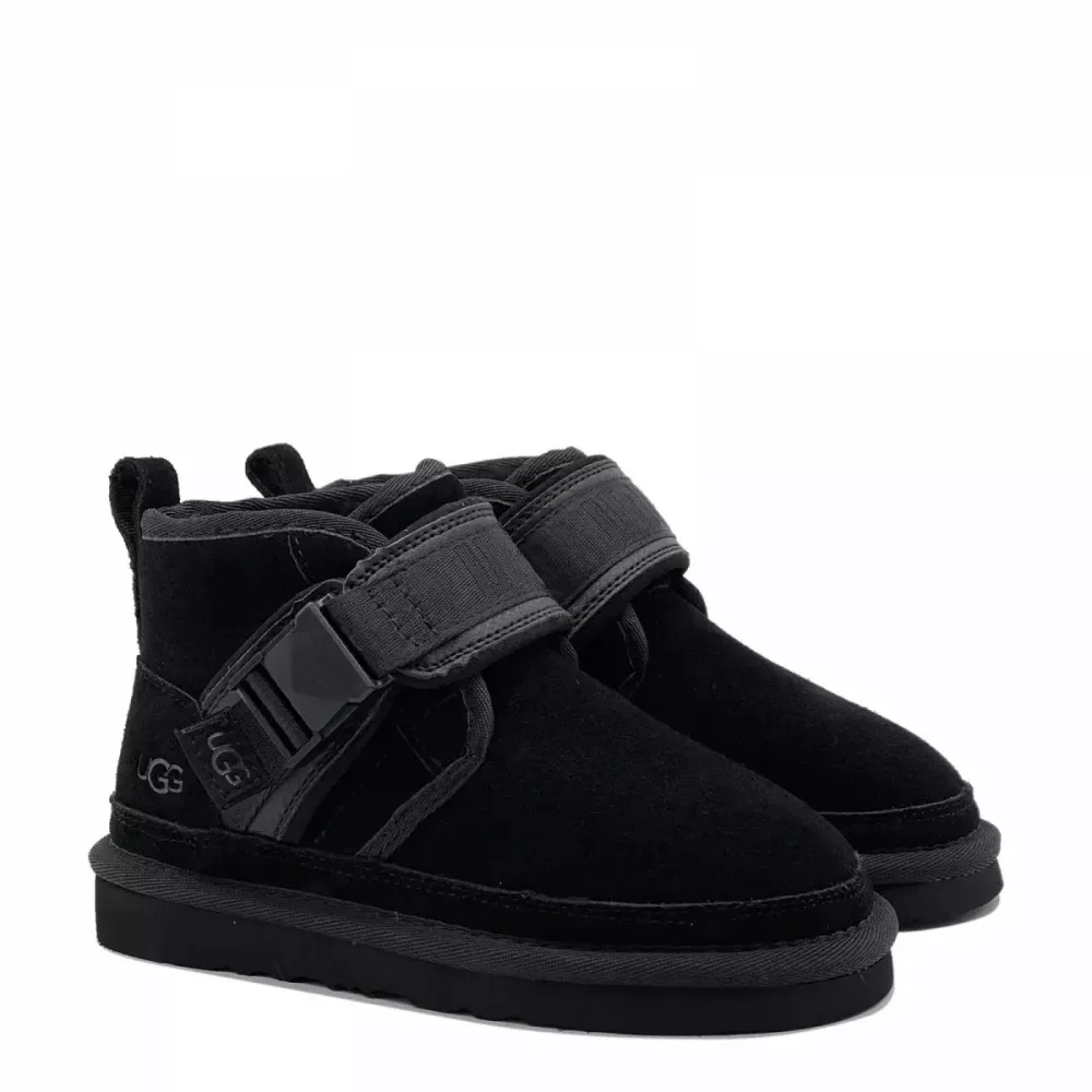 Ugg Kids Neumel Snapback Black Ugg Kids Neumel Snapback Black