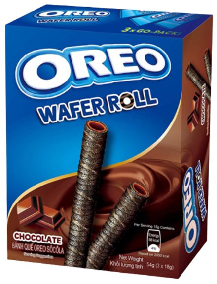Трубочки Oreo Waffer Roll Choco