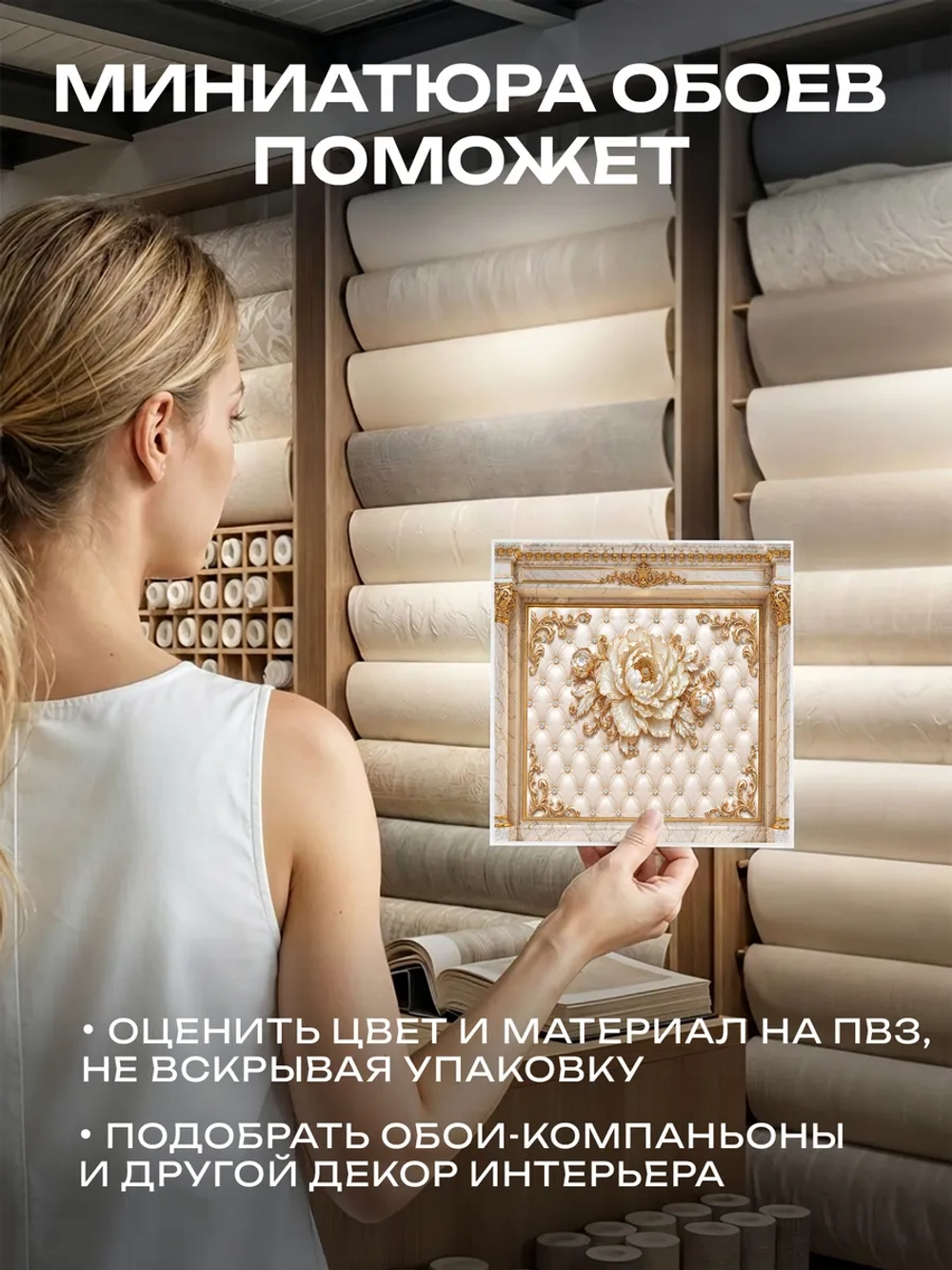 Фотообои флизелиновые 3d цветы золото для зала