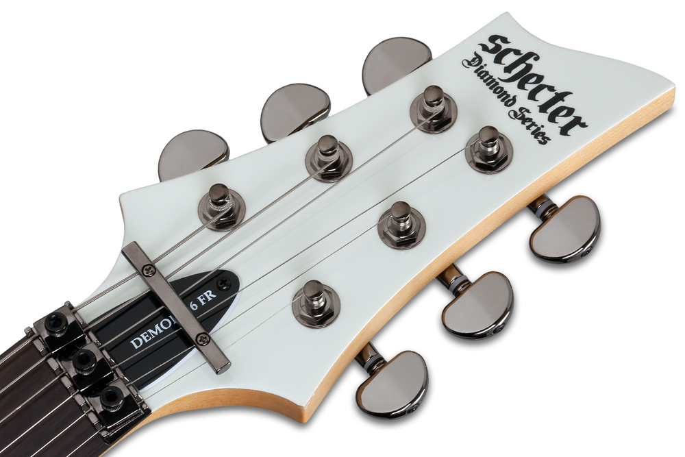 Schecter DEMON-6 FR VINTAGE WHITE